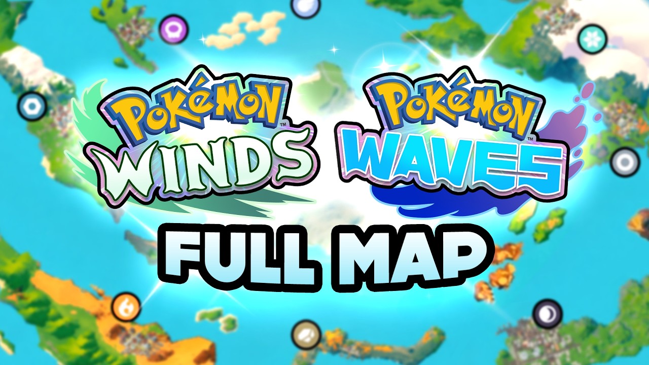 The New Region of Pokémon Winds & Waves Revealed - YouTube