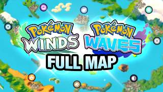 The New Region of Pokémon Winds & Waves Revealed