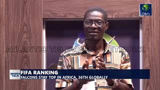 FIFA RANKING: FALCONS STAY TOP IN AFRICA, 36TH GLOBALLY