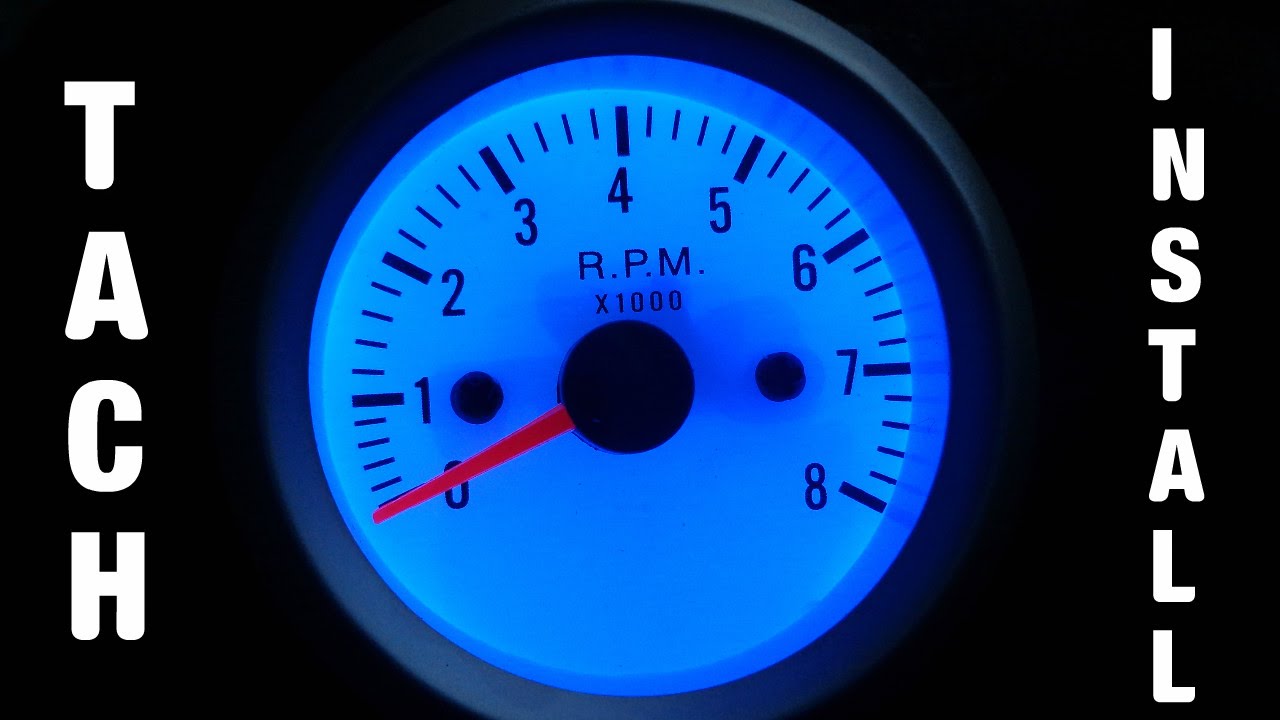 B13 Sentra Tachometer Install