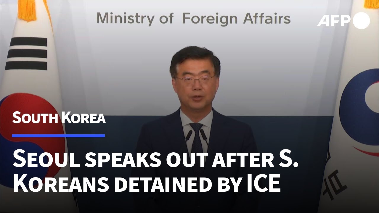 Seoul urges US to protect rights after South Koreans detained in ICE ...