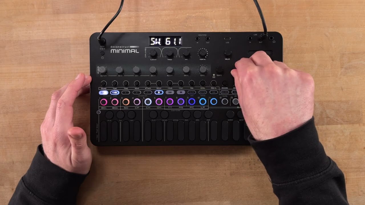 Sonicware deconstruct MINIMAL - Factory Patterns (no talking