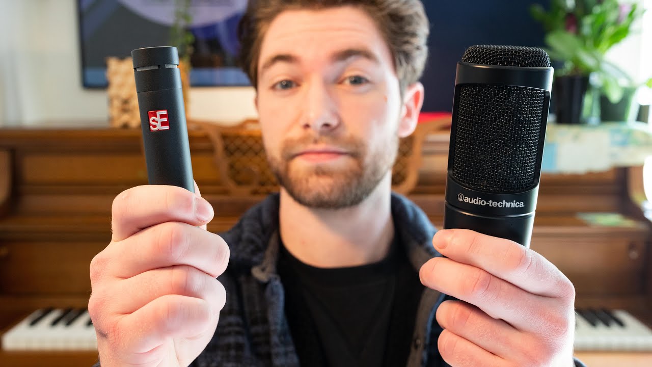 Small (sE8) vs. Large (AT2035) Diaphragm Condensers on Upright Piano YouTube