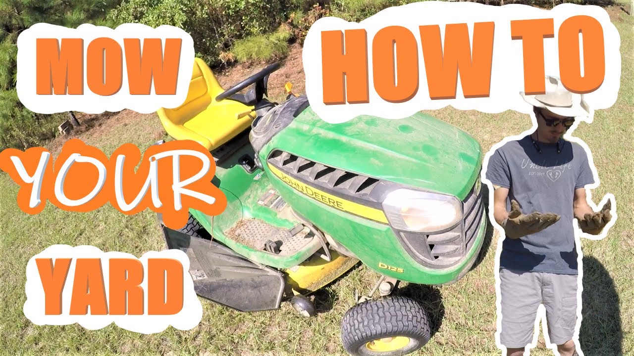 How to MOW GRASS [Professionally] YouTube