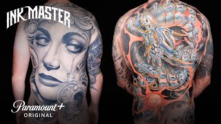 6 JawDropping Tattoos That Took Over 24 Hours ⏱ Ink Master
