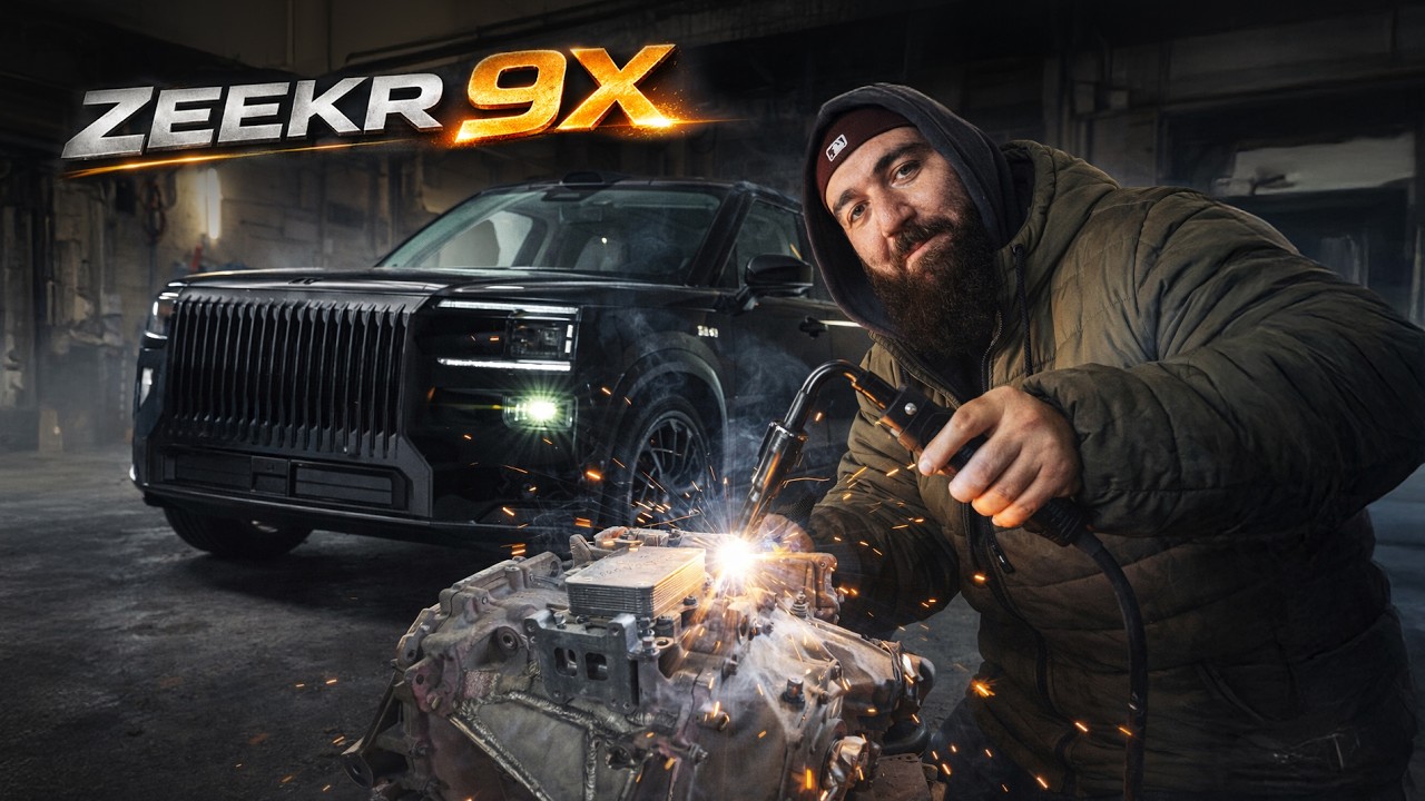 Zeekr 9x - Сырая пародия Автомобиля  
