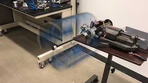 Cycloidal Rotor Speed Test