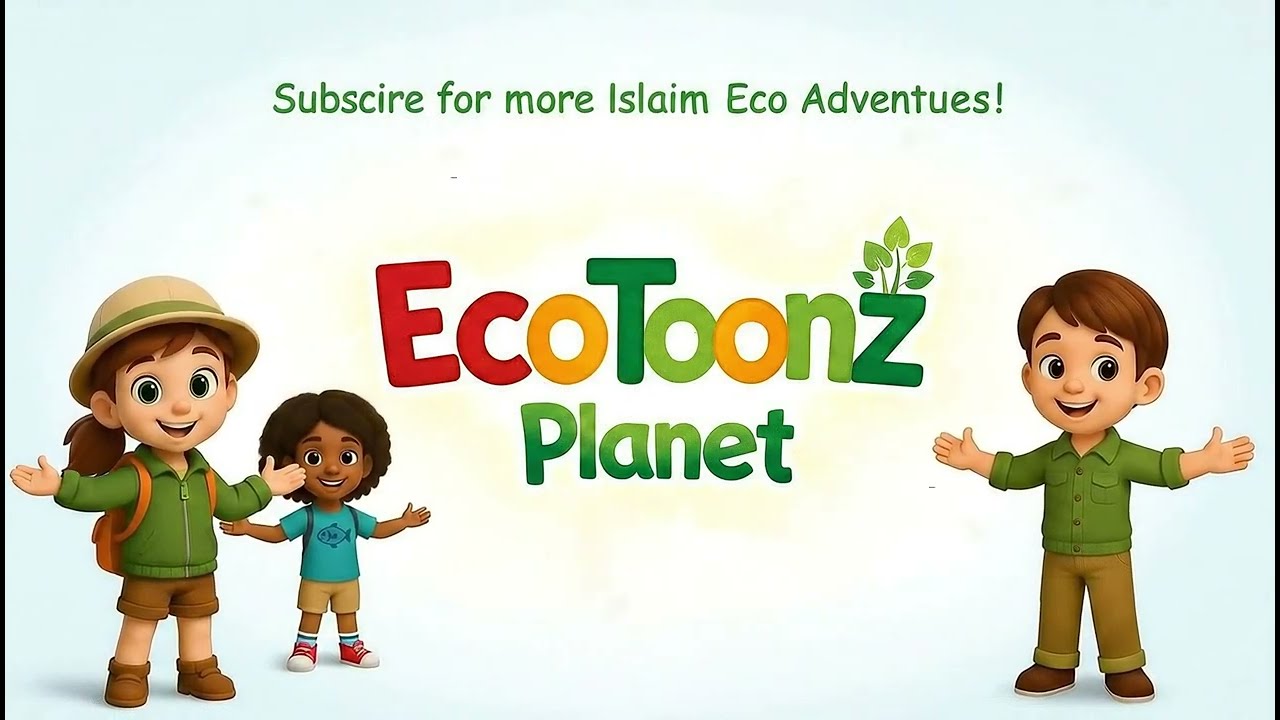 Ecotoonz planet kids learn about patience islamic lesson Sabar 