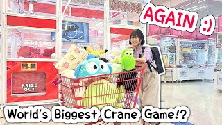 World’s Biggest Crane Game… AGAIN!! 30,000 YEN CHALLENGE by Minori 2,508,050 views 4 months ago 25 minutes