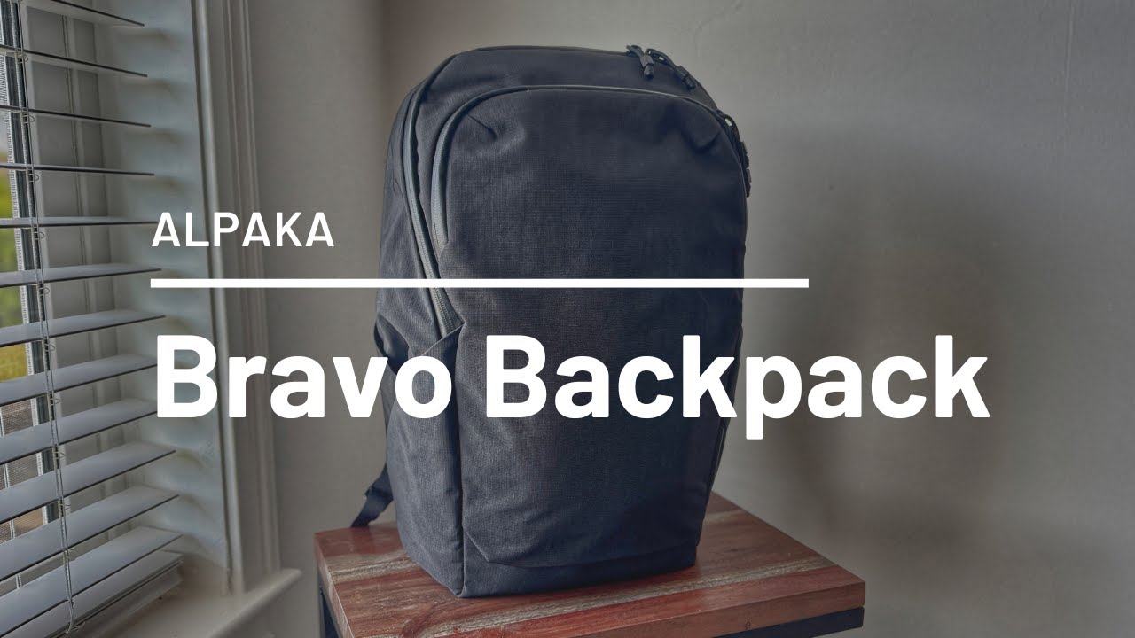 Alpaka Bravo 23L Backpack Review - Minimalist Tech and Everyday Carry Pack!
