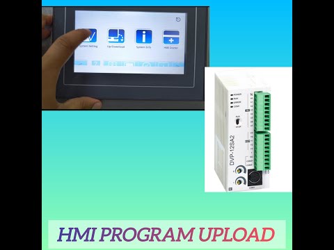 ||DELTA|| #PLC #HMI Program Backup Download Process........