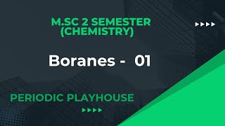 BORANES PART 1 INORGANIC CHEMISTRY