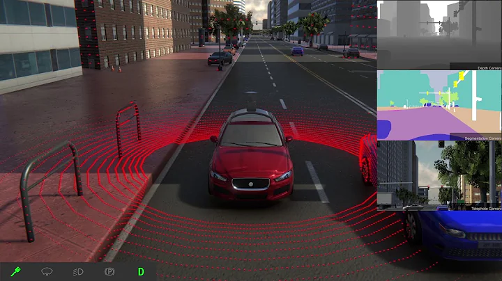 Autonomous Vehicle Simulator CES2019 Demo Intro