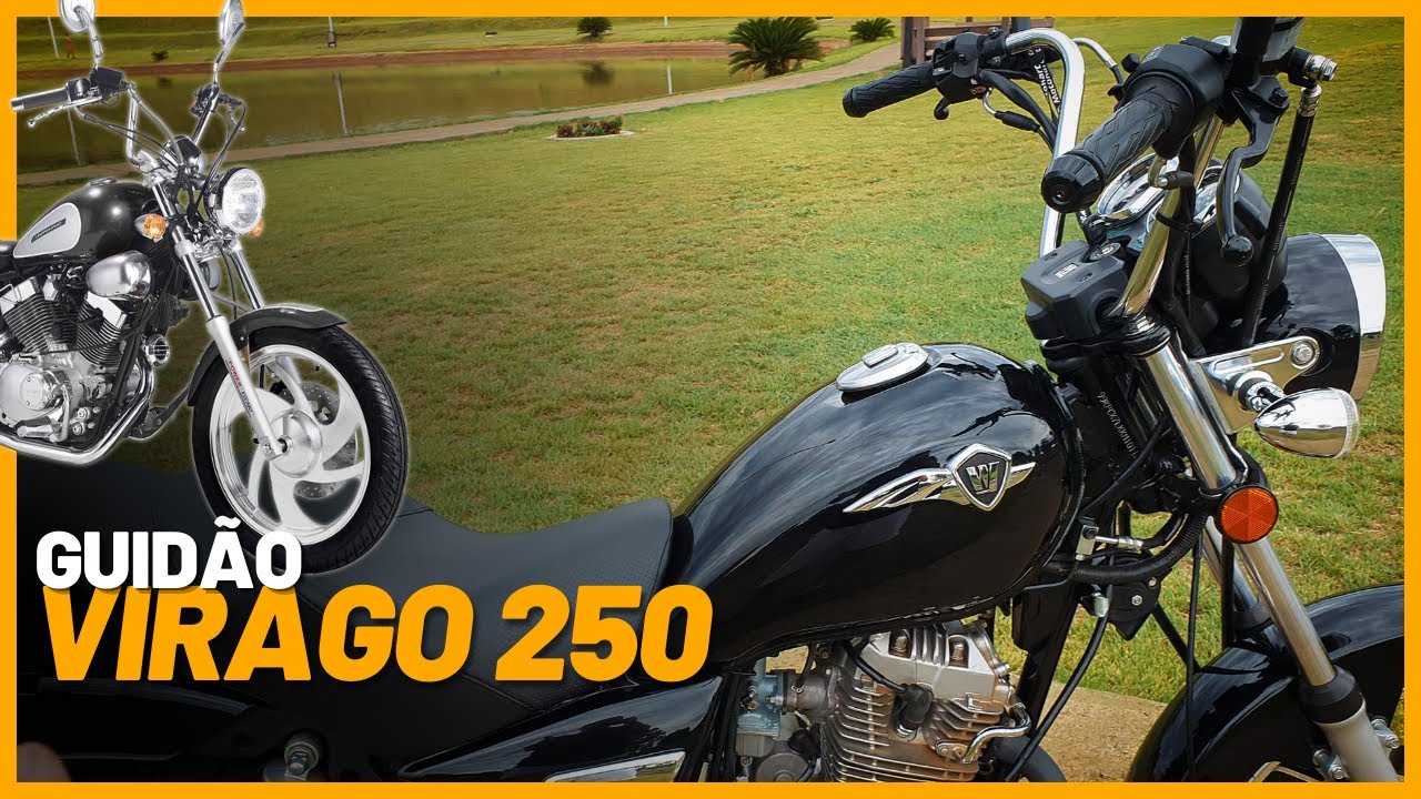 Chopper Road com guidão de Virago 250 [ links na descrição ]