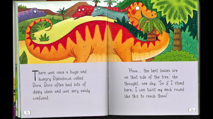 DINOSAUR STORY |  DIPLODOCUS - THE DIPPY IDEA | READ ALOUD BOOKS | STORY TIME