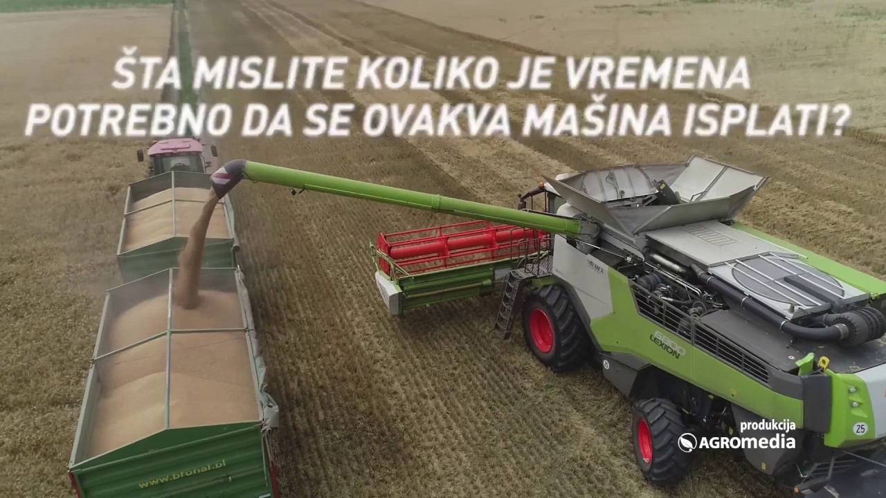 Kako izgleda Claas KOMBAJN Poslednje Generacije?
