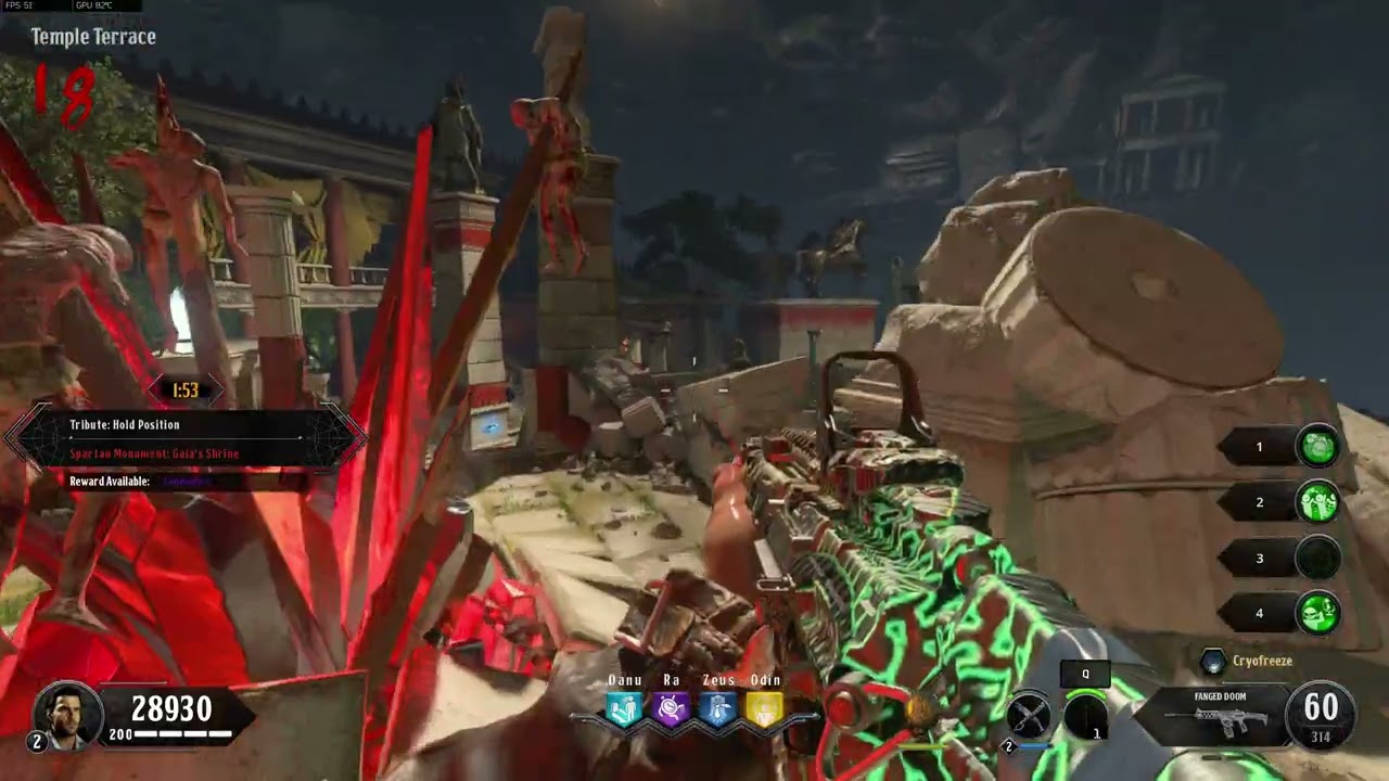 Black Ops 4 zombies daily contracts | trying something new