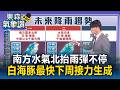 紅霞升格中颱漸遠離！南方水氣北抬雨彈不停 「白海豚」最快下周接力生成【東森氣象讚】