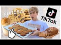 FURCSA *TIKTOK RECEPTEK* TESZTELVE 🍪 I WhisperTon