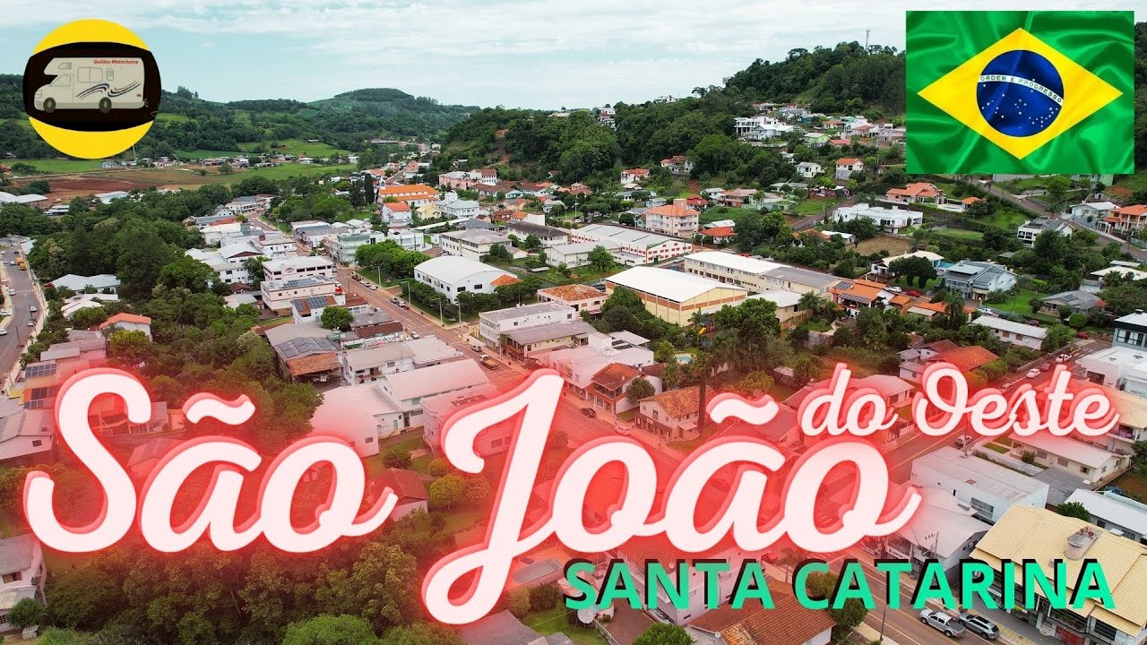 SÃO JOÃO DO OESTE SC | MELHOR CIDADE DE SANTA CATARINA ? | GALILEU MOTORHOME | T2024 EP 05.