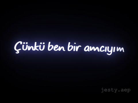 Amcı - feat. Porçay (Neon lyrics) xD
