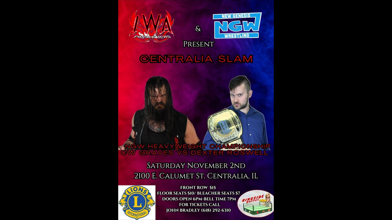 NGW Championship CW Graves vs Dexter Roswell