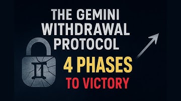 Gemini Withdrawal PROTOCOL: 4 Phases from SILENCE to VICTORY 👑✨