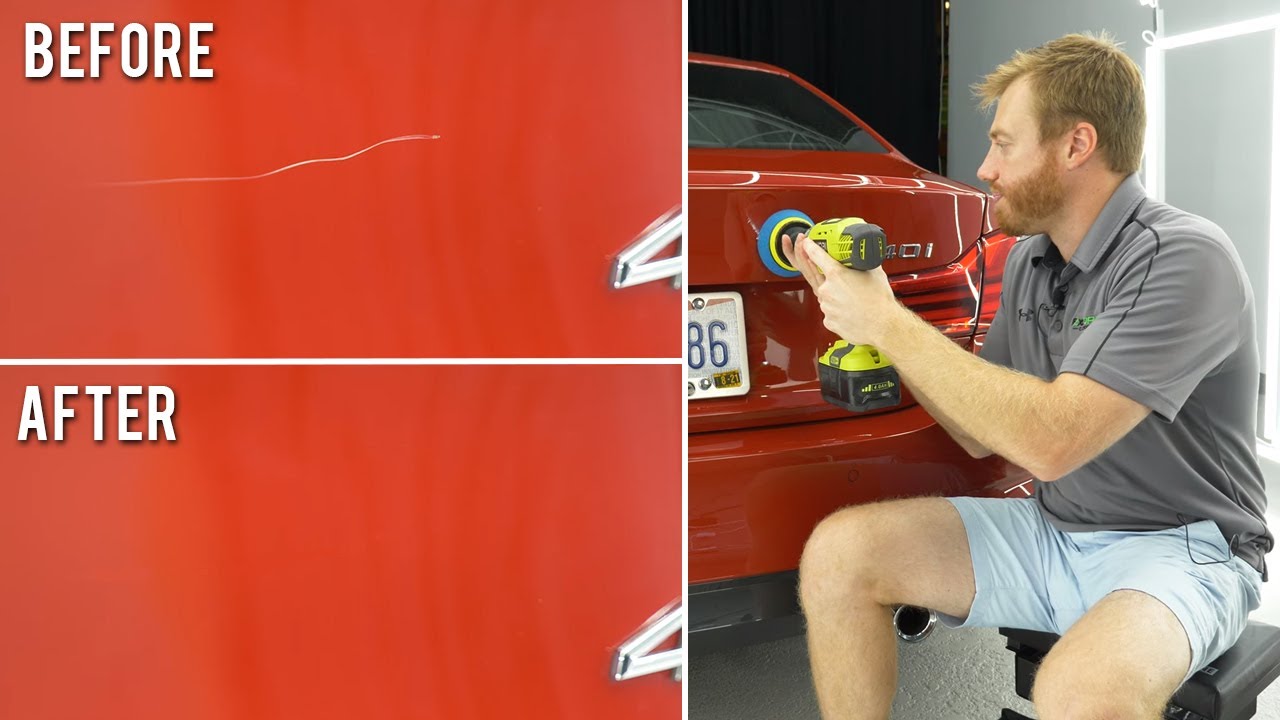 How to Remove Scratches From a Car Without a Polisher - In Less