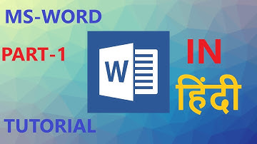 Microsoft office || Ms word tutorial Part-1 || creative learning by mk