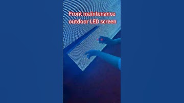 outdoor led screen front maintenance module easy to install #ledvdi  #ledvideowall #ledscreen #led