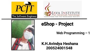 Web Project Task 30 | 1st Year | Semester 01 | Java Institute