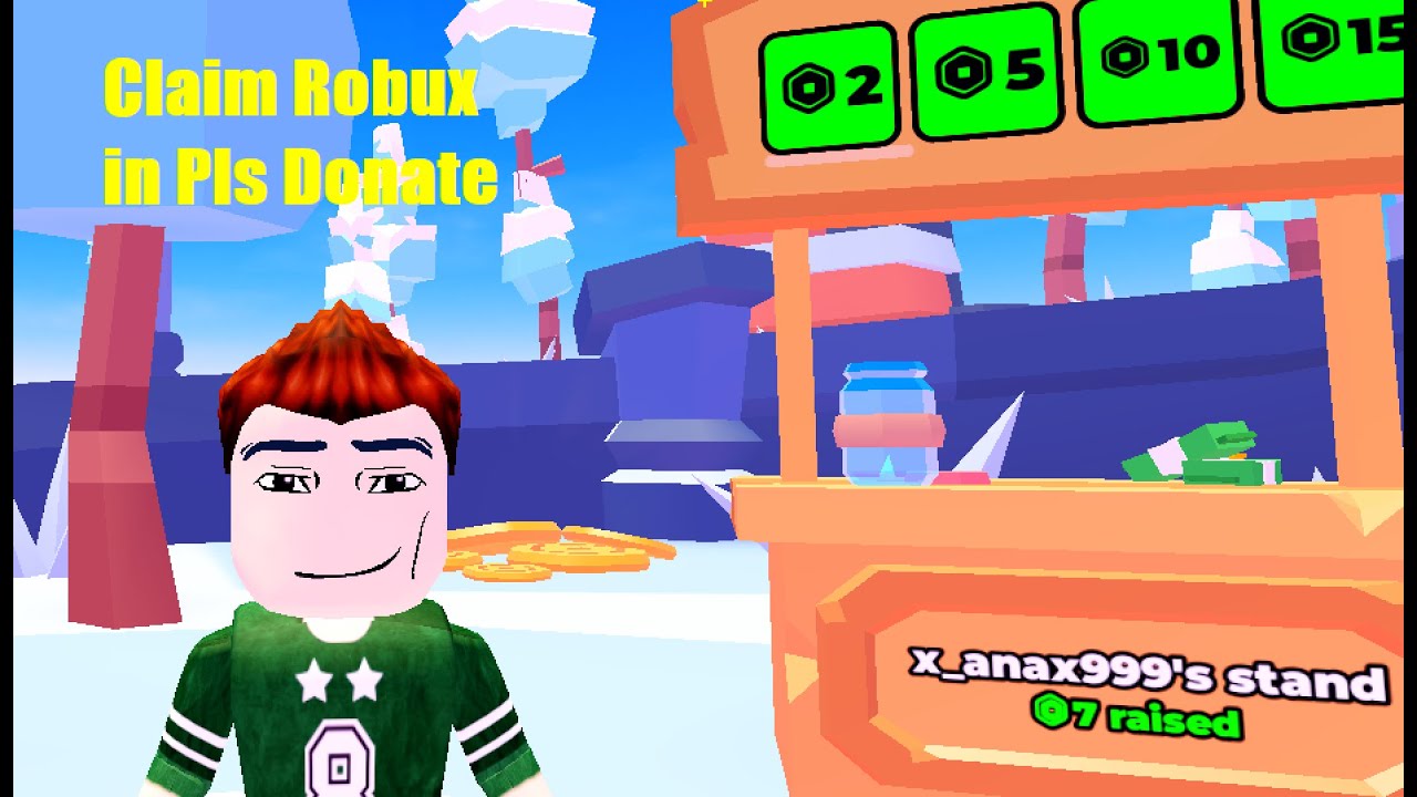 How to Claim Robux in Roblox Pls Donate! (Claim Pls Donate Donation ...