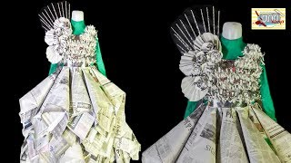 cara membuat baju costum dari koran bekas | karnaval lomba 17 agustus