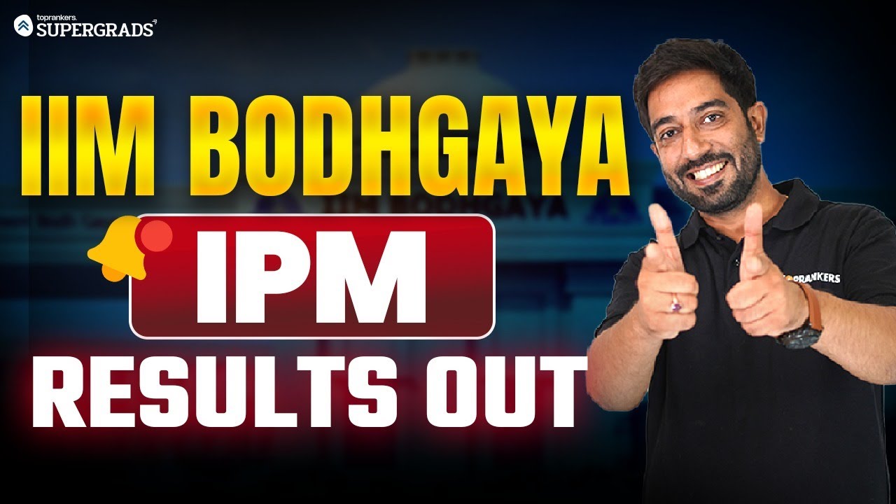 Big Update 🚨| IIM Bodhgaya IPM 2025 Final Result Out 📢| Don’t Miss ...