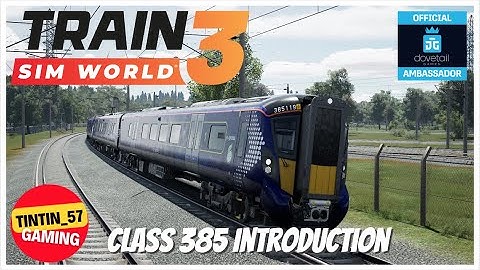Train Sim World 3 | CLASS 385 INTRODUCTION - SCOTRAIL EXPRESS | EDINBURGH TO GLASGOW - PS5 GAMEPLAY