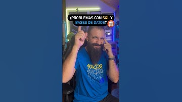 ¿Problemas con SQL y Bases de Datos?