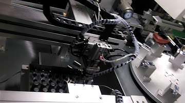 automatic rotary table 8 stations pad printer for small tubes