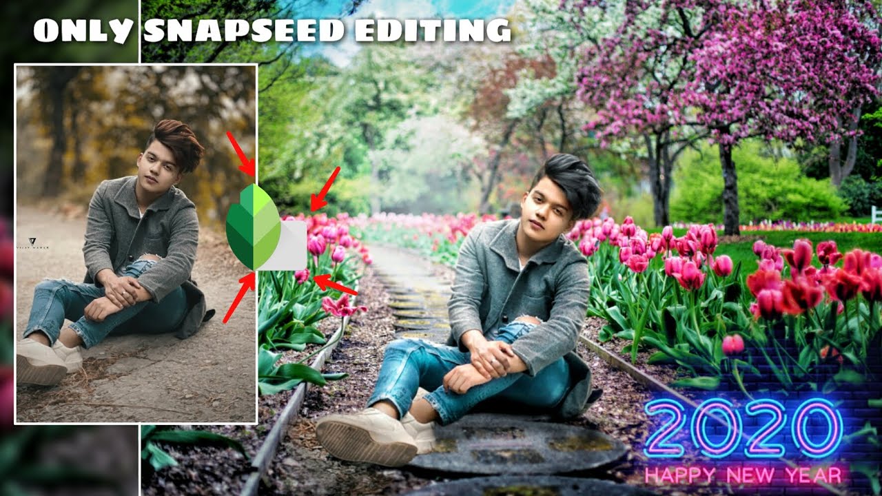 SNAPSEED happy New year 2020 photo editing | Snapseed amazing New year photo editing like photoshop