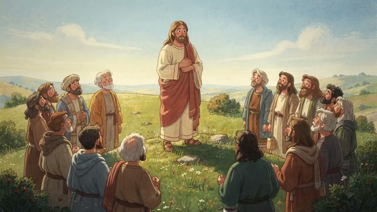 Bible story film: Jesus Taught Us How to Pray — The Lord's Prayer for Kids 🙏