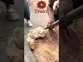 Attract Abundance: Hand-Carved Century-Old Camphor Wood Tea Table (Money Toad Motif)