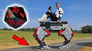 Using 20-sided Dice To Stabilise My Walking Machine?
