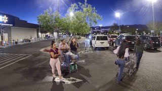 Walmart Girls at the Supercenter, 1260 E Tucson Marketplace Blvd, Tucson, Arizona, 18 April GOPR6300