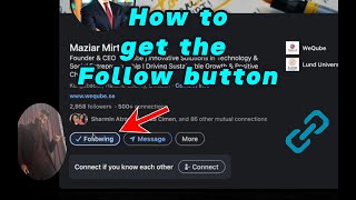 How to Get the FOLLOW Button on Your LinkedIn Profile (2025) 🚨