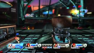 Playstation All Stars Battle Royale Online Matches Kerbykidd and MaestroP1ease vs Randoms Part 3