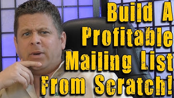 How To Build An Email List From Scratch - List Building And Email Marketing Tips