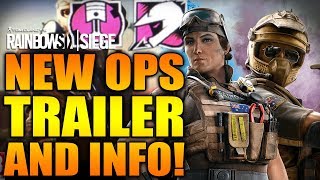 Rainbow Six Siege - In Depth: NEW DLC OPS TRAILER & INFO - Gridlock & Mozzie