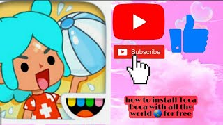 How to install Toca Boca with all the world for free in Android 🌎🌎 screenshot 2