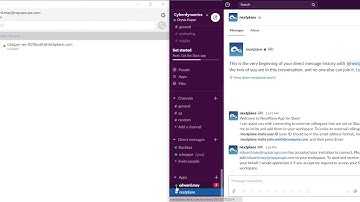 NextPlane Demo - Cisco Jabber & Slack One-to-One Chat