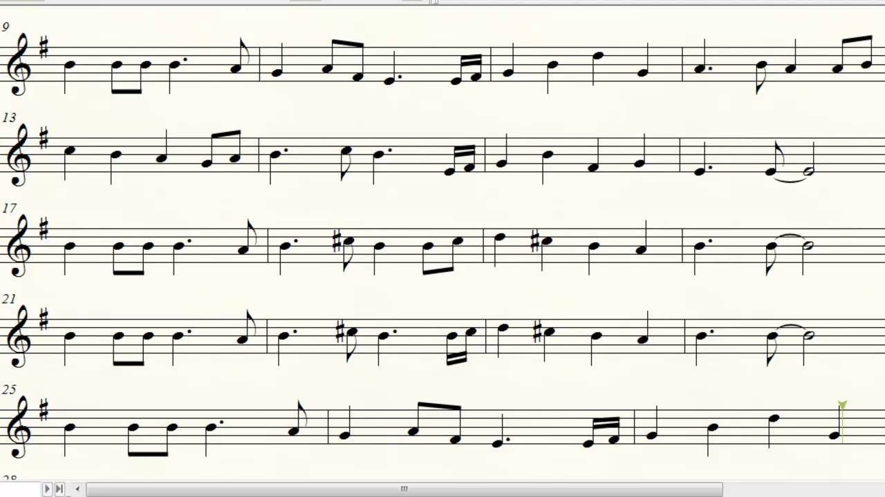 Martxa Baten Lehen Notak-partitura