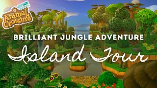 BRILLIANT JUNGLE ADVENTURE ISLAND TOUR | Animal Crossing New Horizons